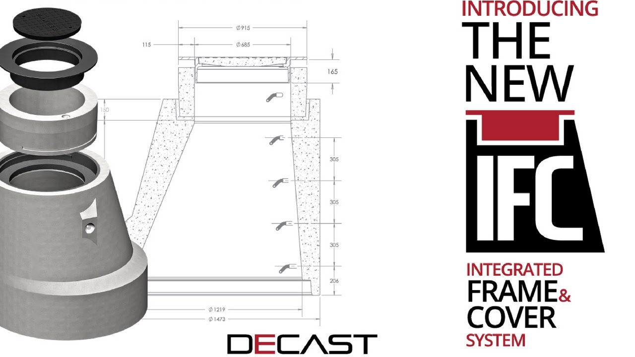 DECAST's IFC Maintenance Hole System