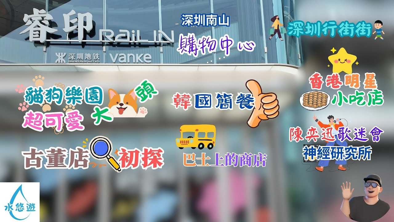 睿印 RaiL IN 購物中心 - 貓狗樂園 超可愛 汪汪大頭 / 古董店 初探 / 香港明星 小吃店 / 陳奕迅歌迷會 神經研究所 / 巴士上的店舖 / 美食分類巡禮 /  韓國簡餐 食評