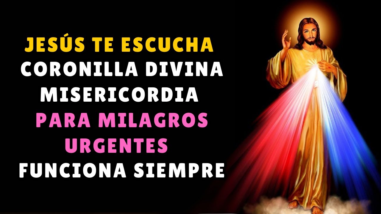 Lo que SUCEDE cuando Rezas la CORONILLA a la Divina Misericordia así (¡Prepárate para el Milagro!)