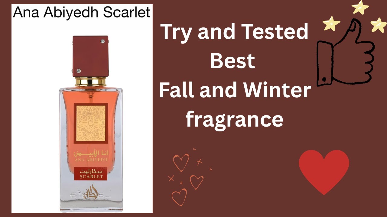 Ana Abiyedh Scaret lattafa fragrance.