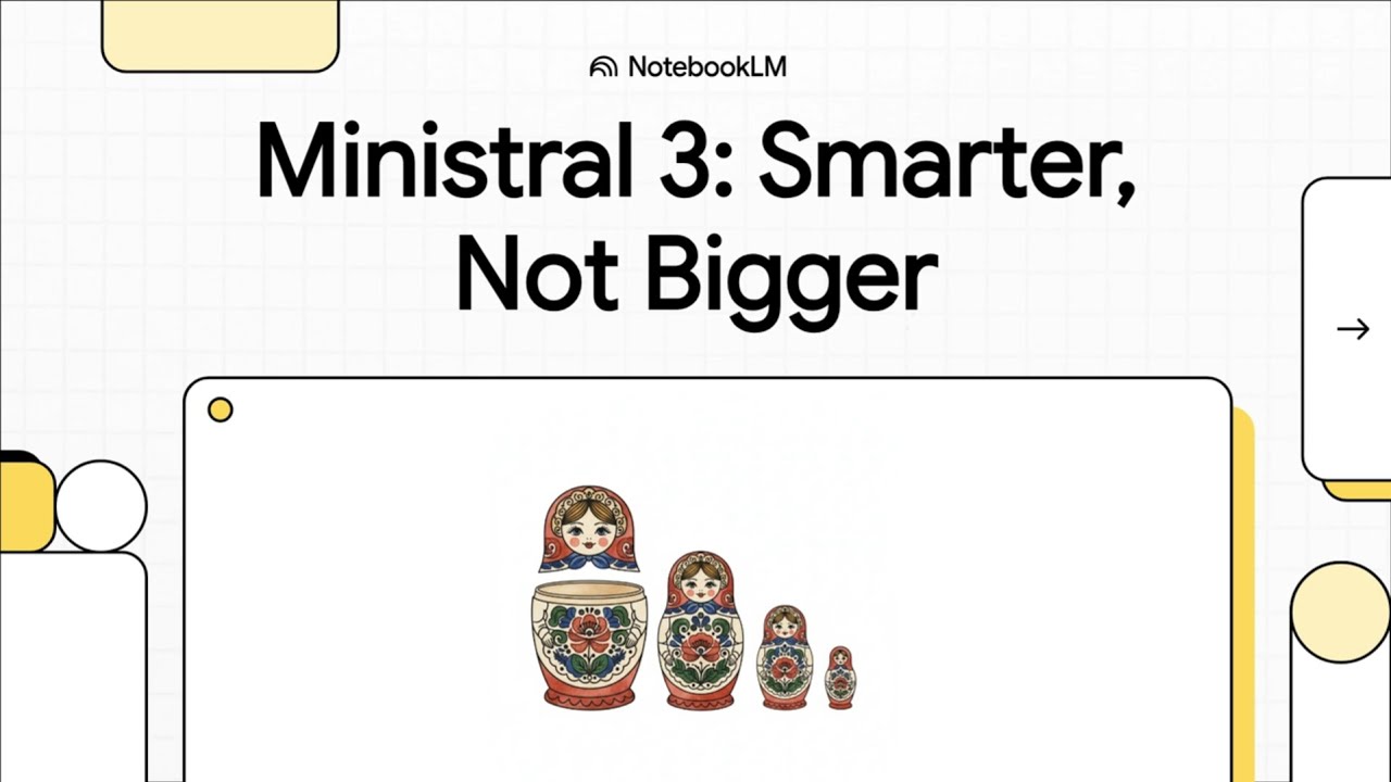 Ministral 3: Inside Mistral AI&rsquo;s New Efficient Model Family