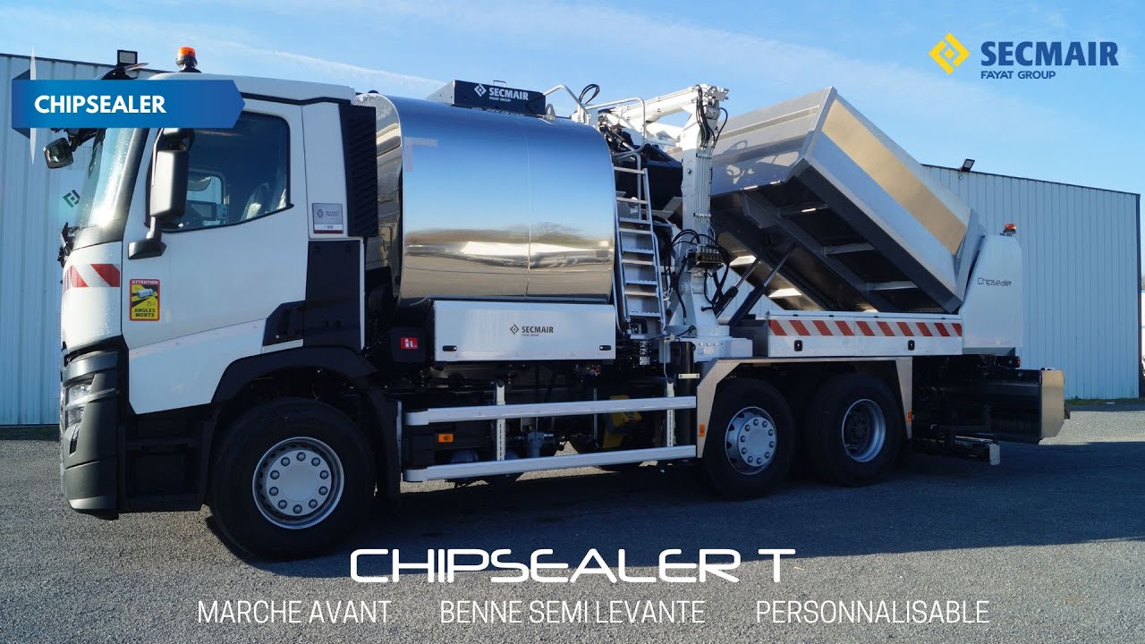 Départ CHIPSEALER T Secmair vers le Doubs