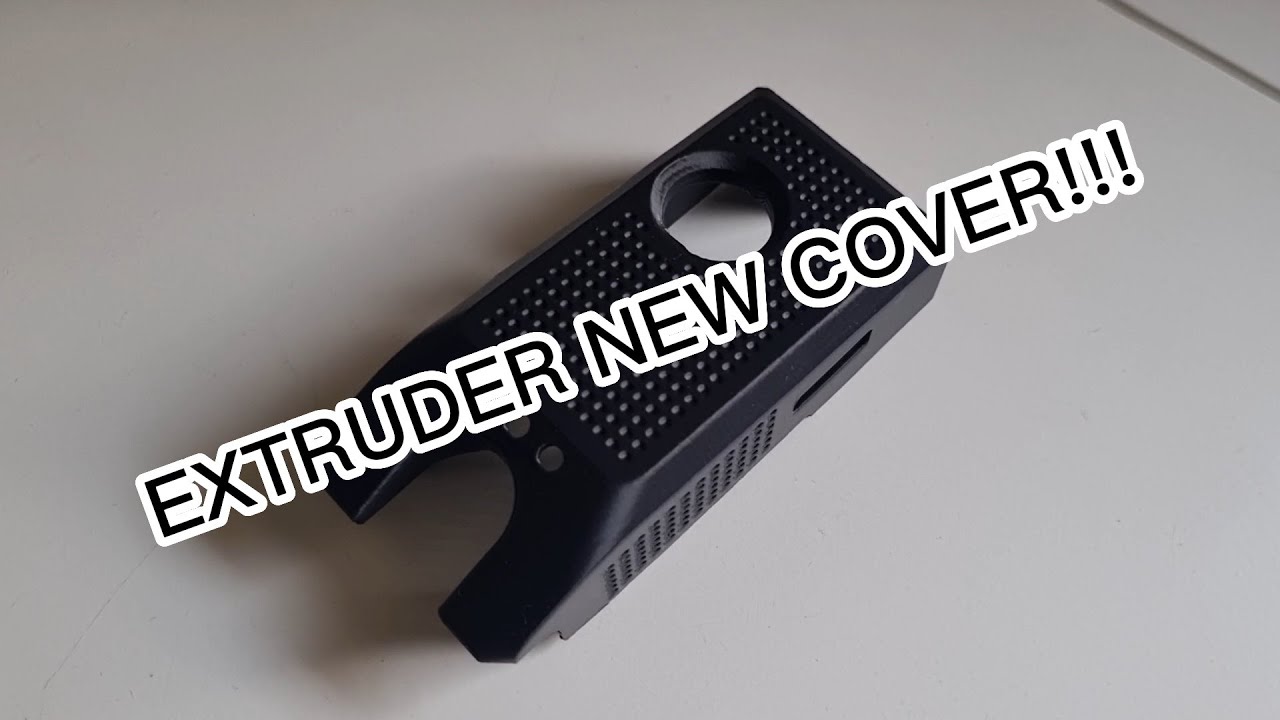 EXTRUDER COVER - NUOVA COVER TUTTOFARE PER LA NOSTRA K2 PLUS! #3dprint #creality #k2plus #extruder