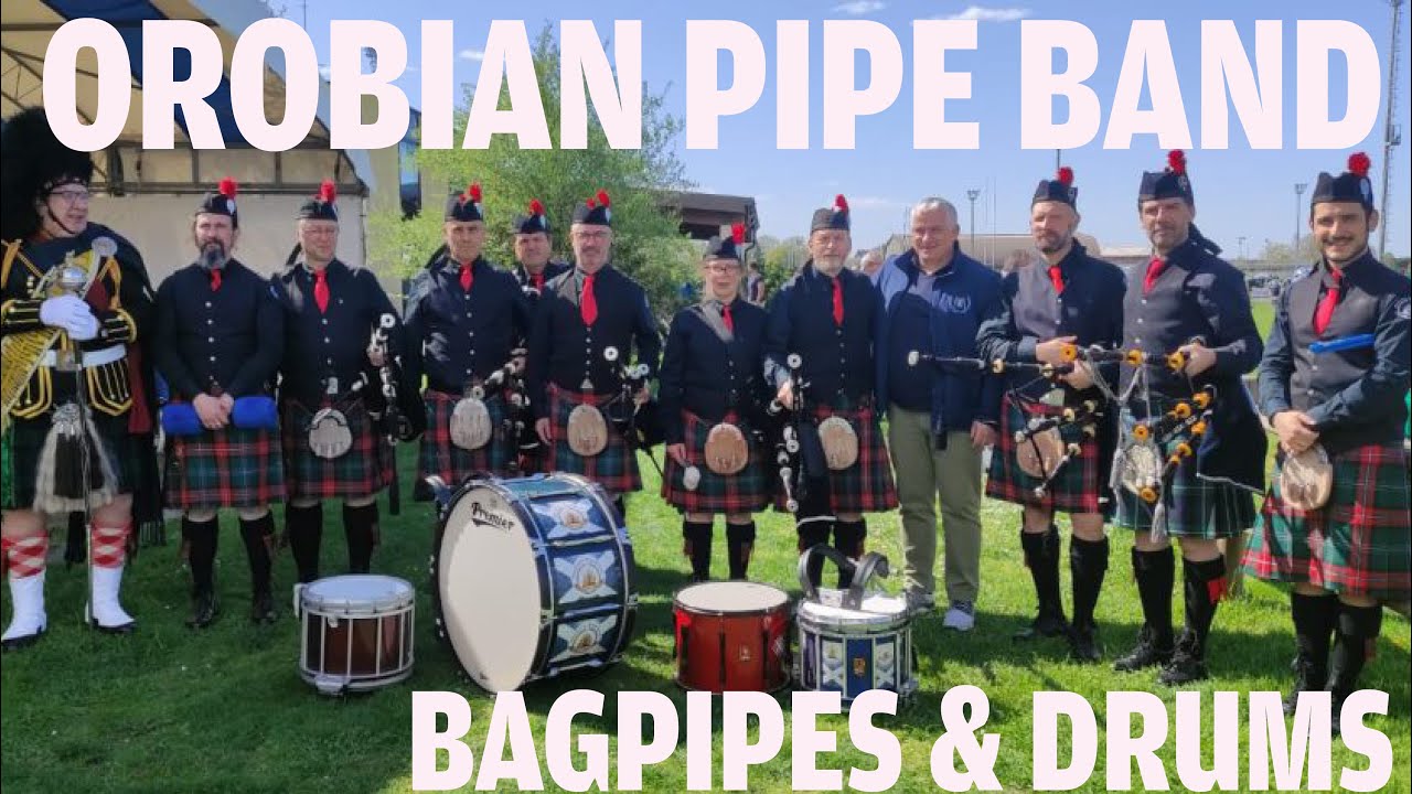 Scottish Bagpipes & Drums by Orobian Pipe Band di Ranica (BG) - 4/4 Marches