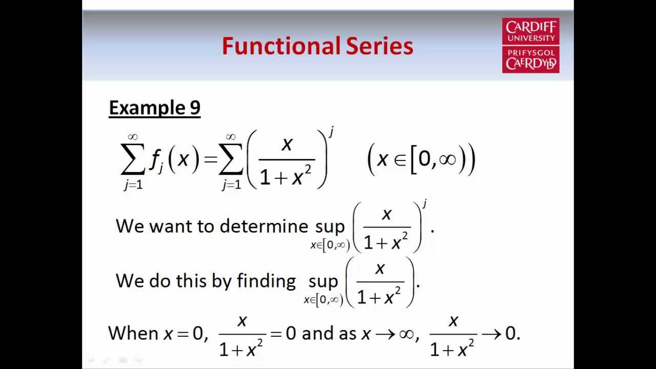 Functional Series (Part 2 of 2)