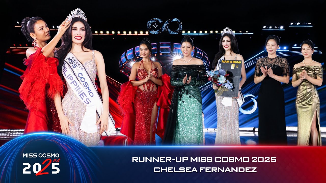 THE RUNNER-UP MOMENT | MISS COSMO 2025 &ndash; CHELSEA FERNANDEZ