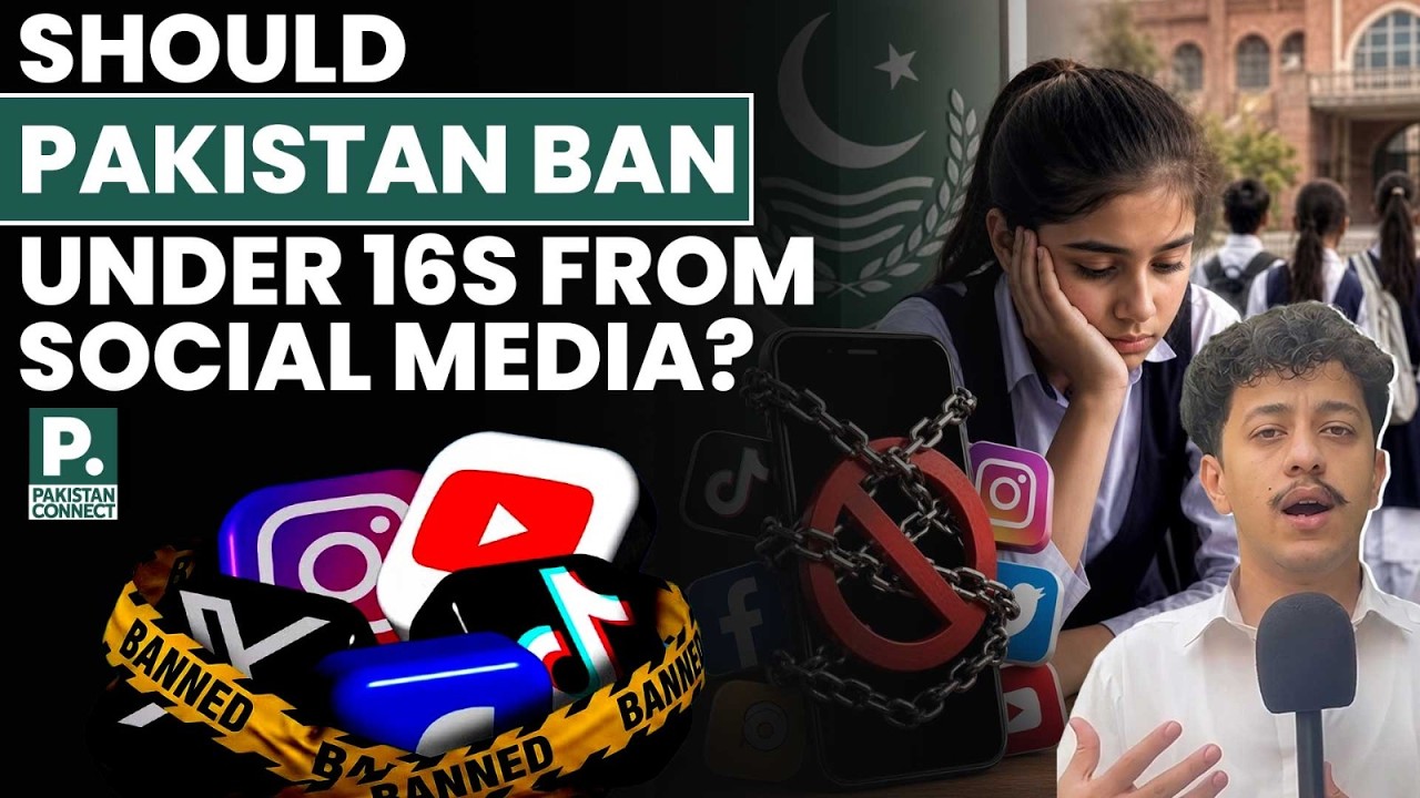 Should Pakistan Ban Under 16s from Social Media? | Essa Jadoon | Pakistan Connect