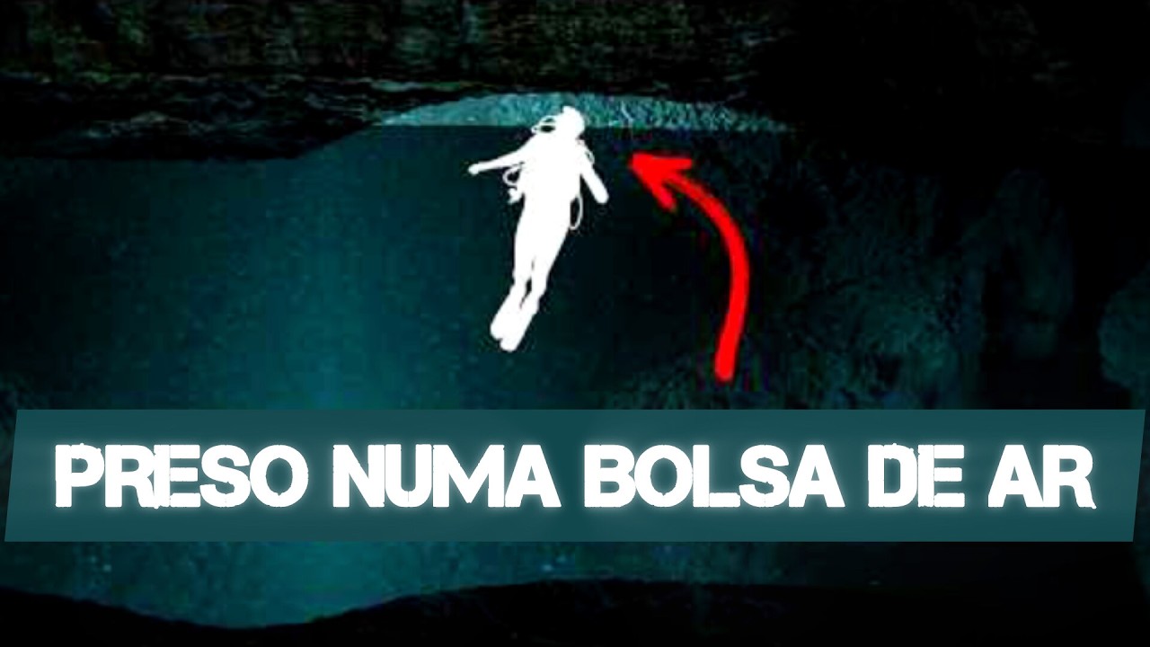O MERGULHO EM CAVERNA QUE VAI TIRAR O SEU FÔLEGO | Exploração em Caverna DEU ERRADO