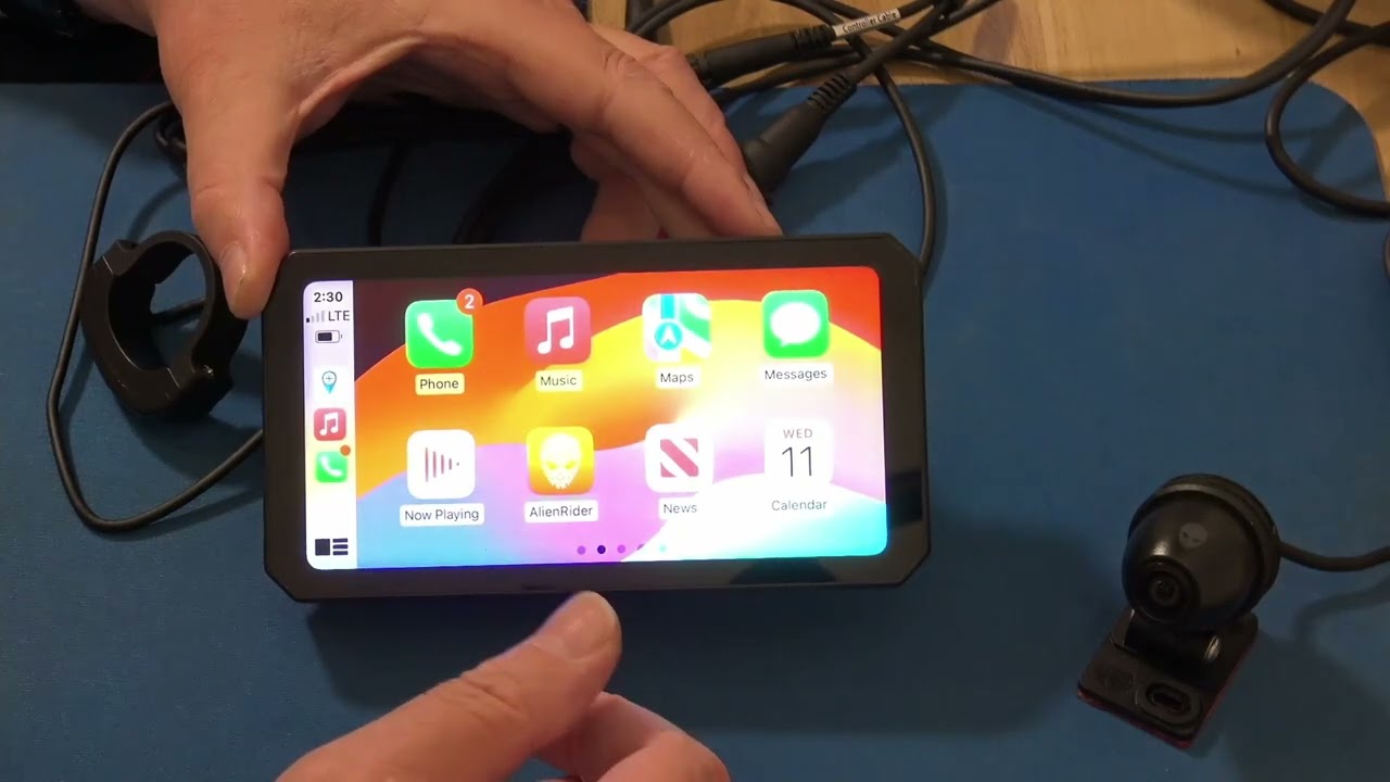 AlienRider M2 Pro / M2 Max Features: Watermark Switch, Larger TPMS Data Font, & Portrait Mode!