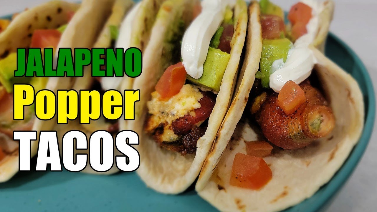 Bacon Wrapped Jalapeño Popper TACOS! | Tortilla Takeover Twist