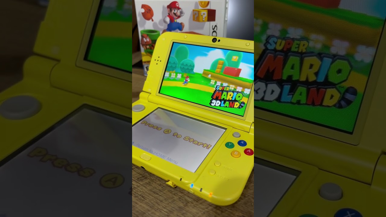 Playing Super Mario 3D Land