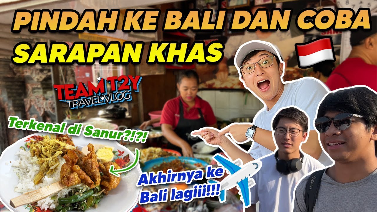 BALI LAGIII🤩 ORANG JEPANG COBA SARAPAN KHAS BALI🇮🇩