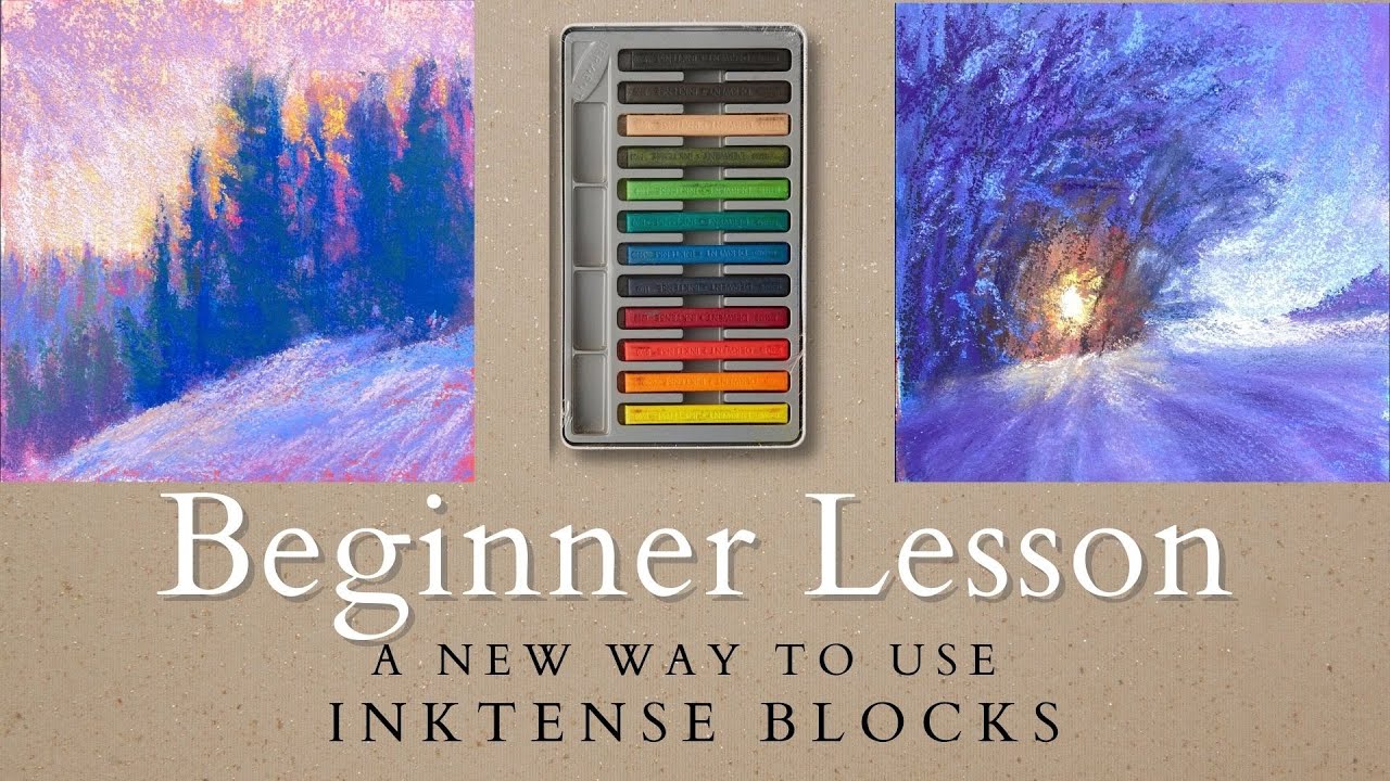 Beginner Lesson - How to Use Derwent Inktense Blocks