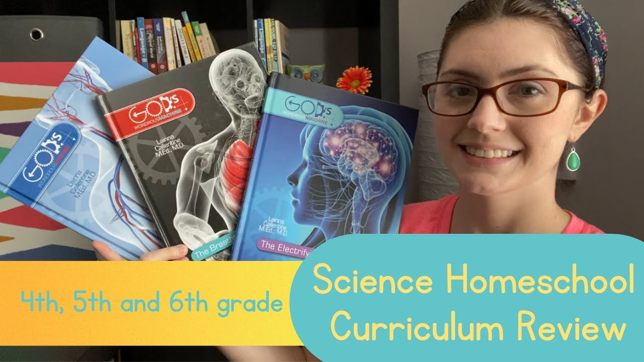 HOMESCHOOL SCIENCE CURRICULUM REVIEW | MASTER BOOKS | 4TH, 5TH & 6TH GRADE | ELEMENTARY ANATOMY