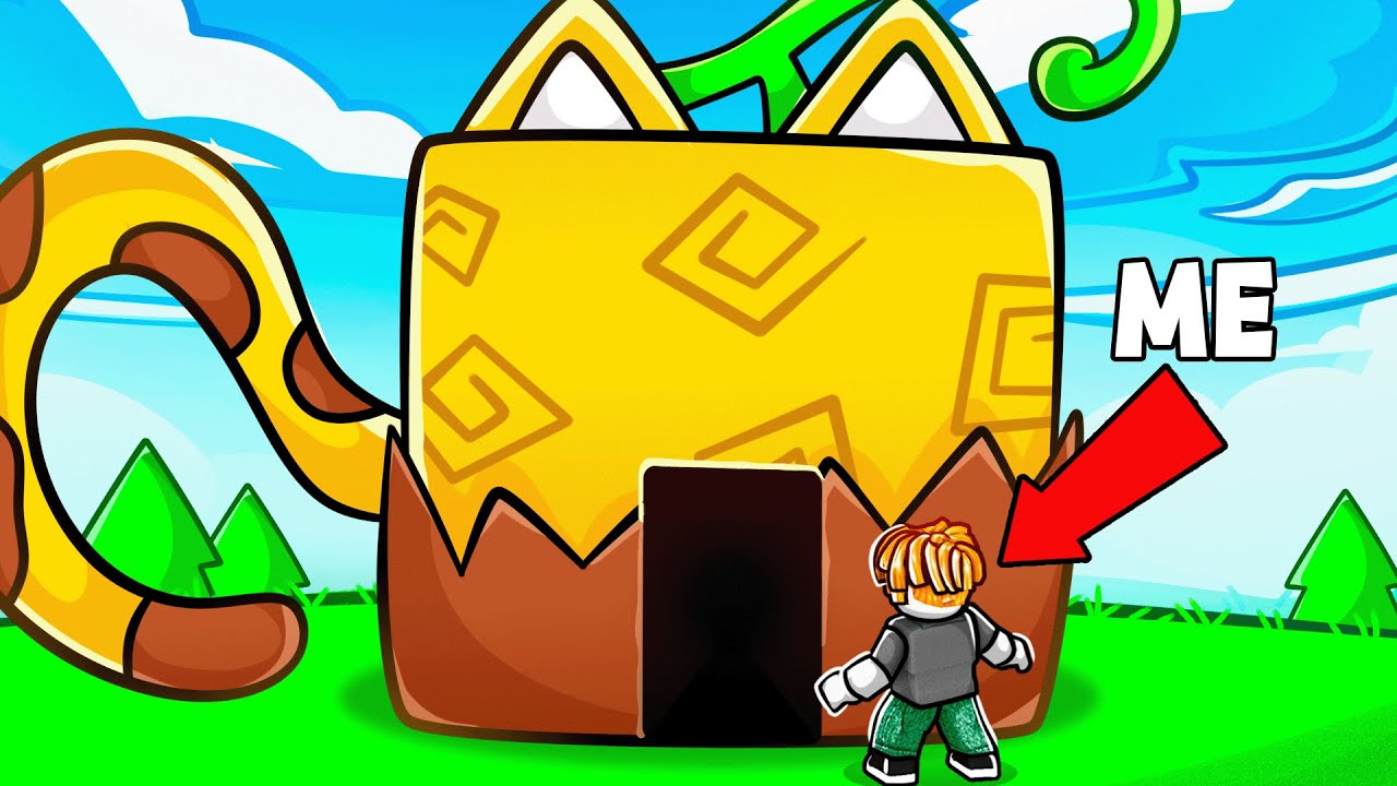 Blox Fruits But You can Go INSIDE Fruits!