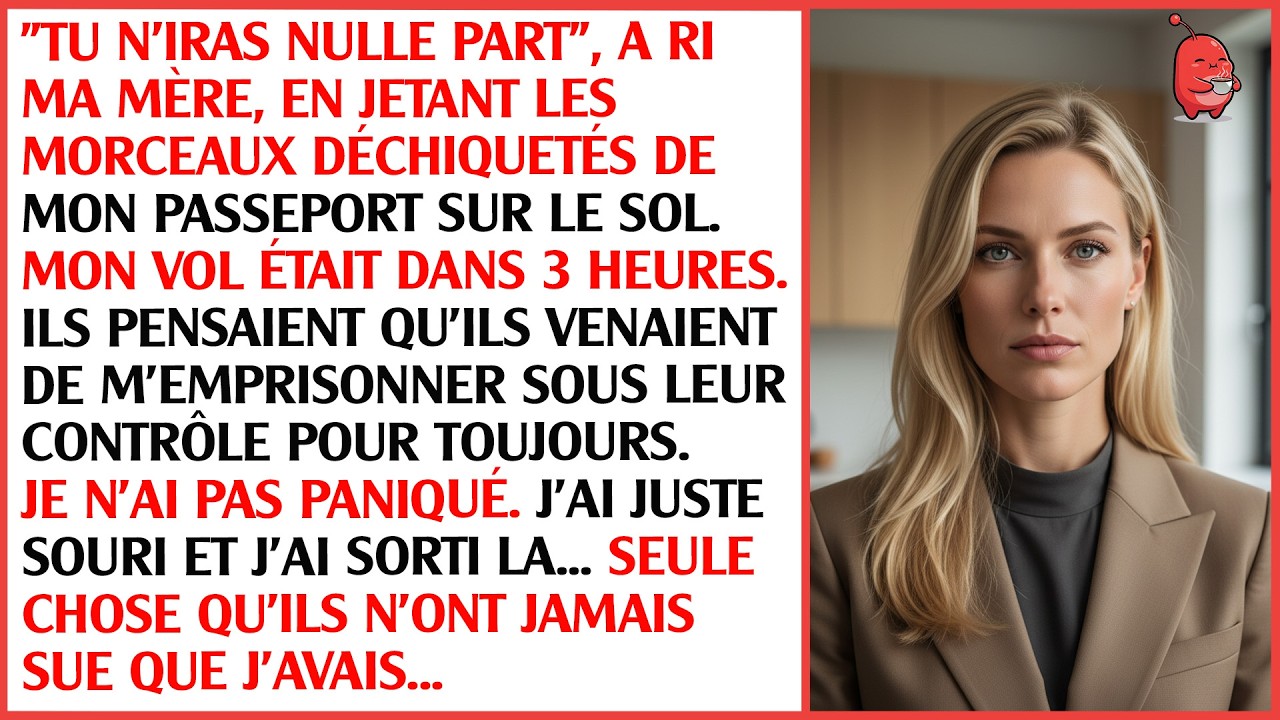 Ma mère a détruit mon 💔 passeport avant un deal à millions 💵 — ils ignoraient que j’avais…