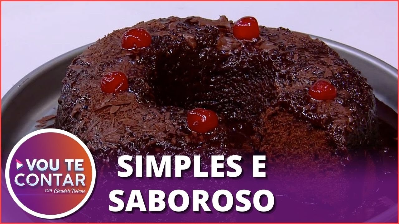 Receita de bolo surpresa de chocolate: aprenda a fazer!