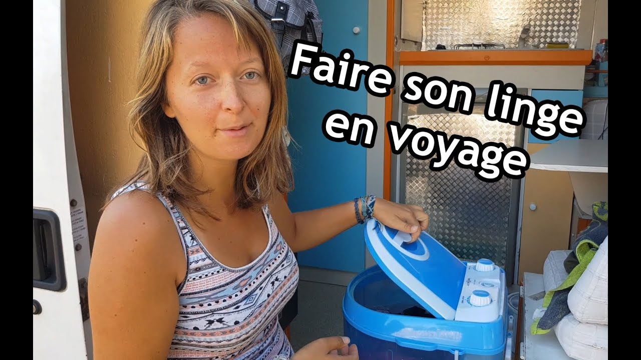 Notre machine à laver de voyage - Nomades 2.0