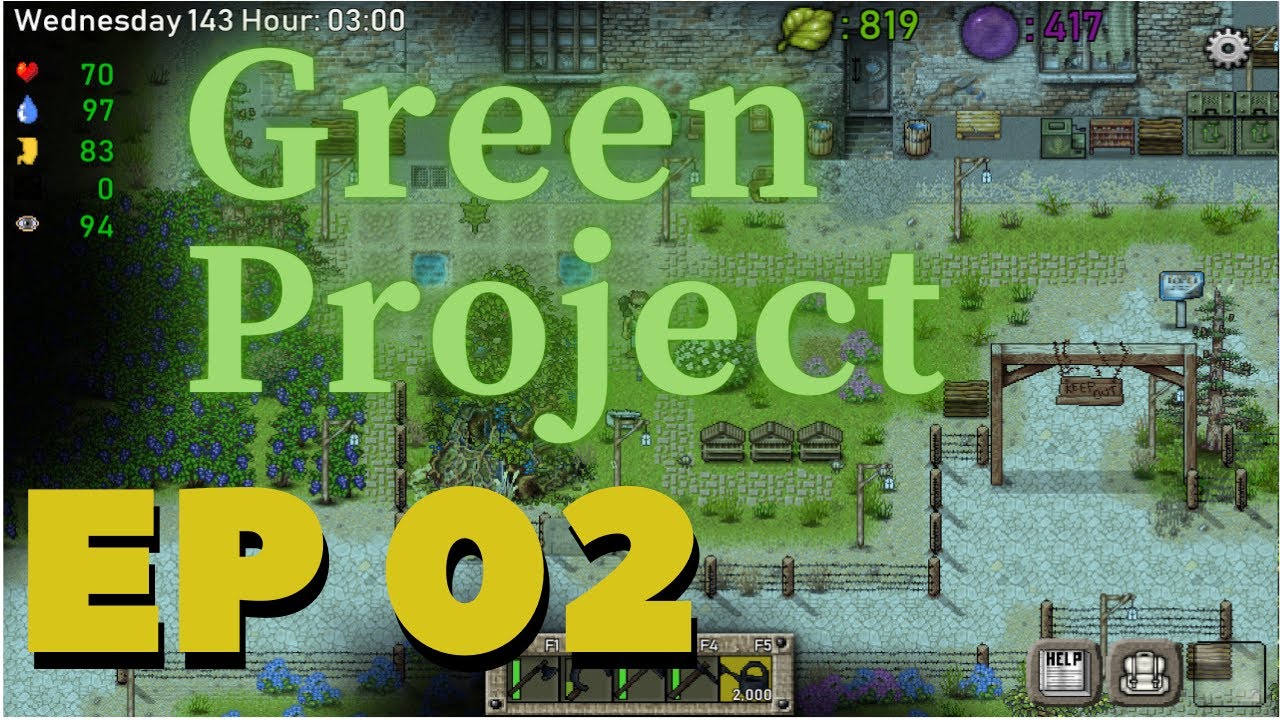 Green Project S03EP02 - Chop, craft and survive...