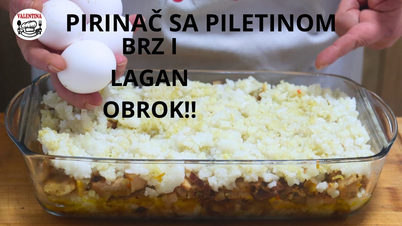 🔊Poželećete ovo jelo svakog dana❗Orijentalna MUSAKA OD PIRINČA I PILETINE❗