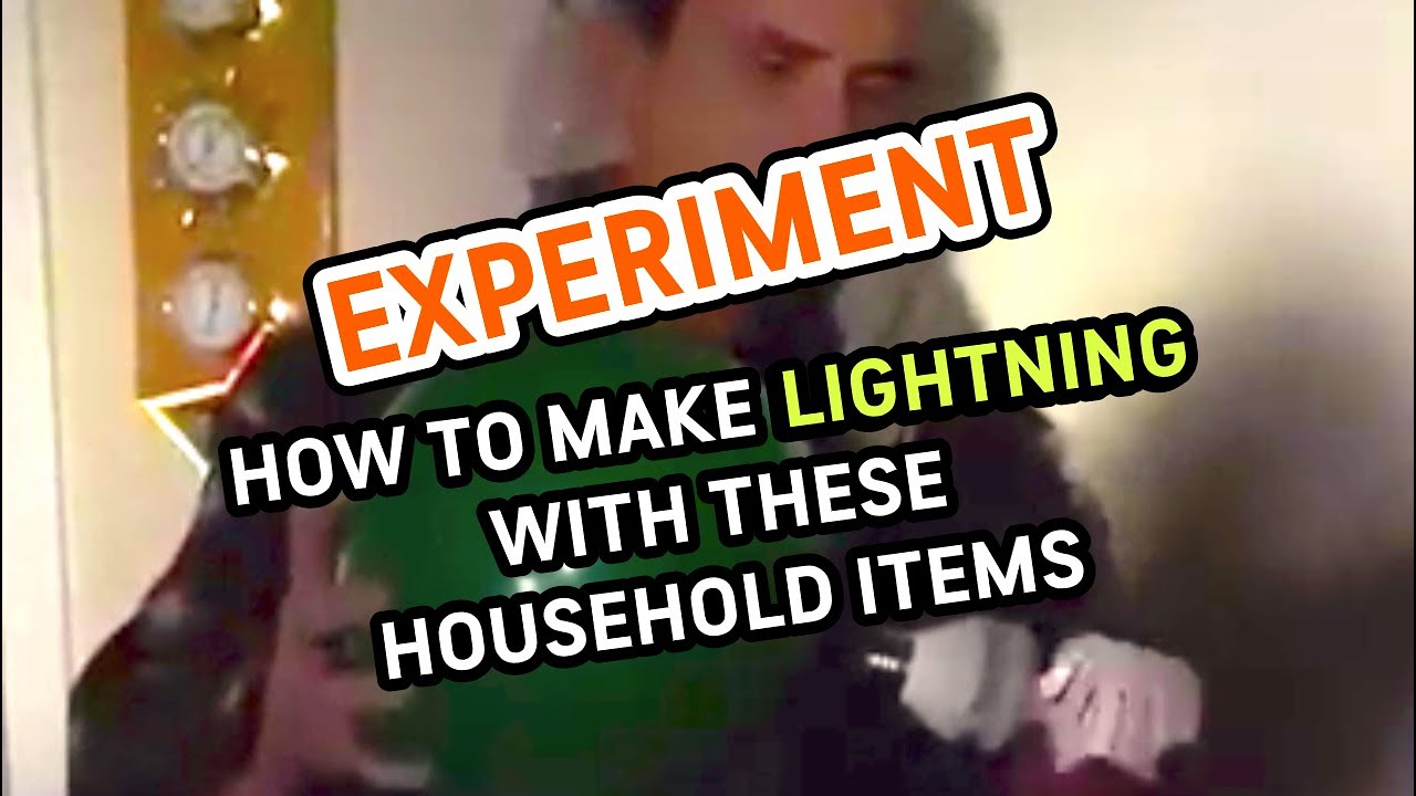 EXPERIMENT | Static electricity + lightbulb