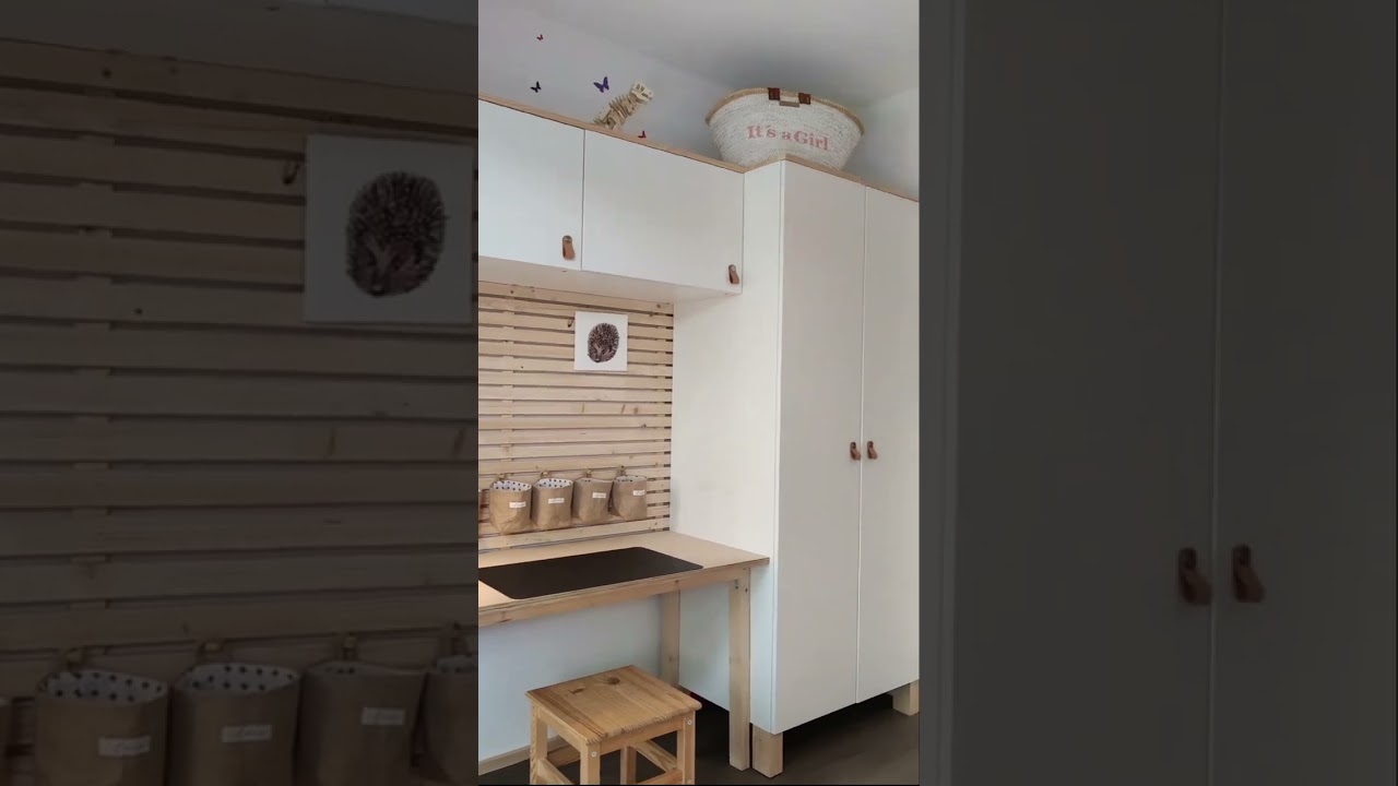 IKEA Hack: Kinderzimmer mit DIY-Schreibtisch & PLATSA-Serie! ✨