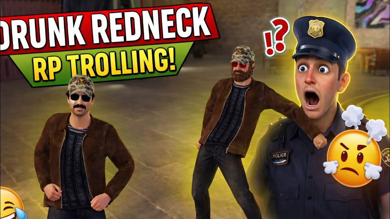 Drunk Redneck Trolling in OneState RP!