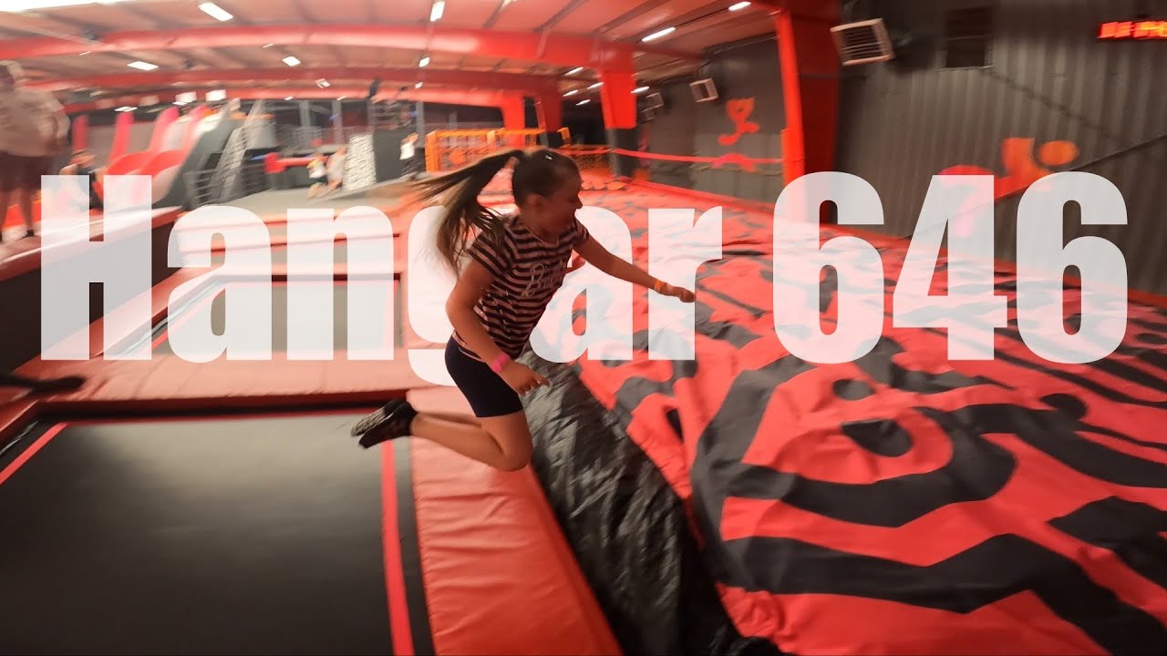 Hangar 646 Targówek. Było suuper! #trampoliny #zabawa