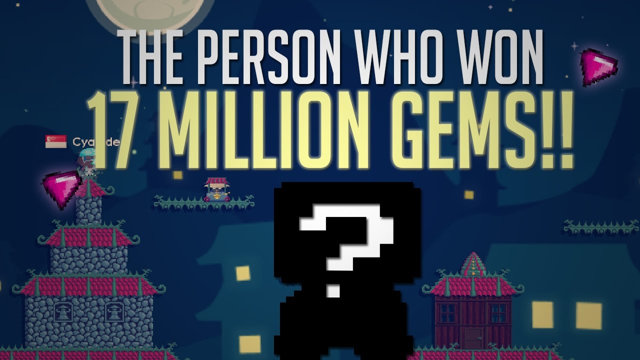 Growtopia | INTERVIEWING 17 MILLION GEMS WINNER!