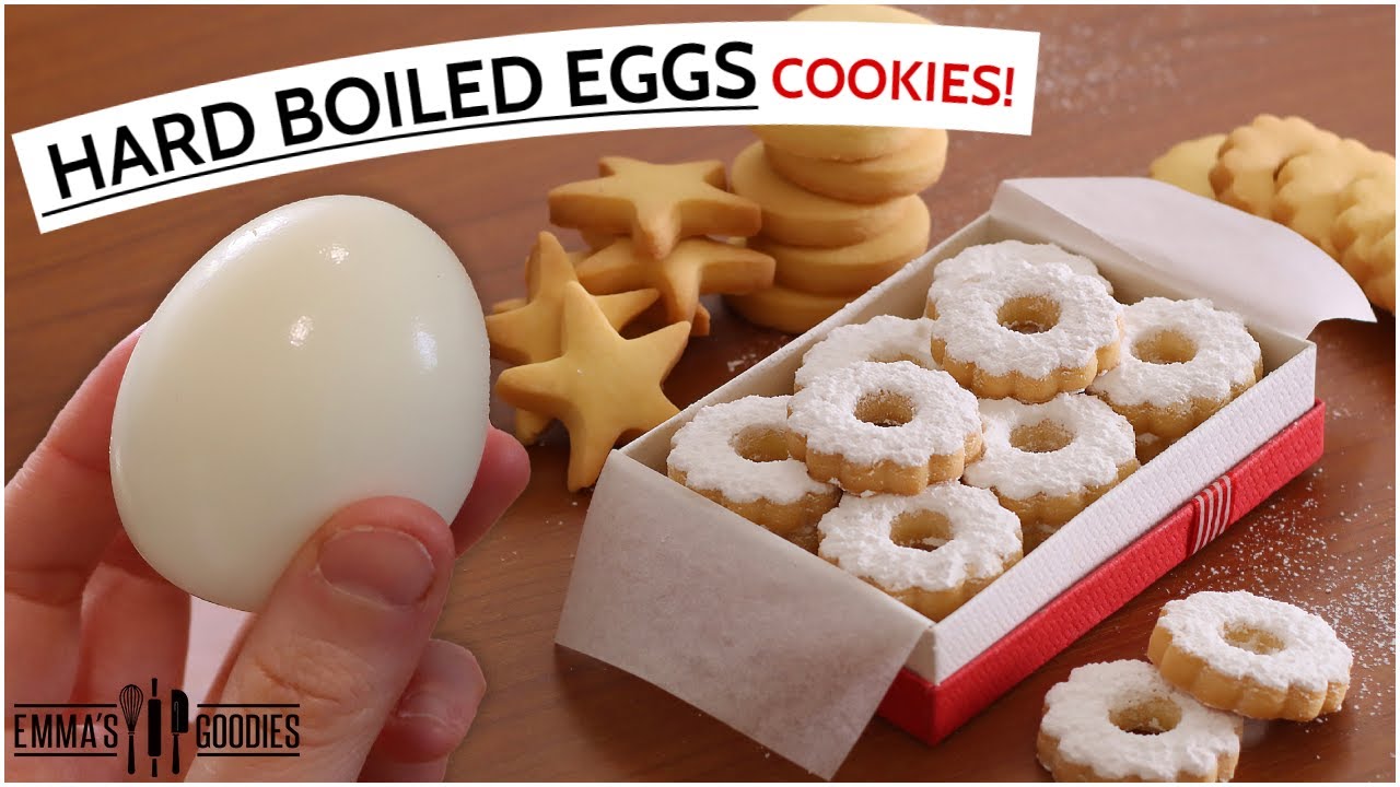 The most Amazing Cookies are made with HARD BOILED EGGS! 🥚🍳