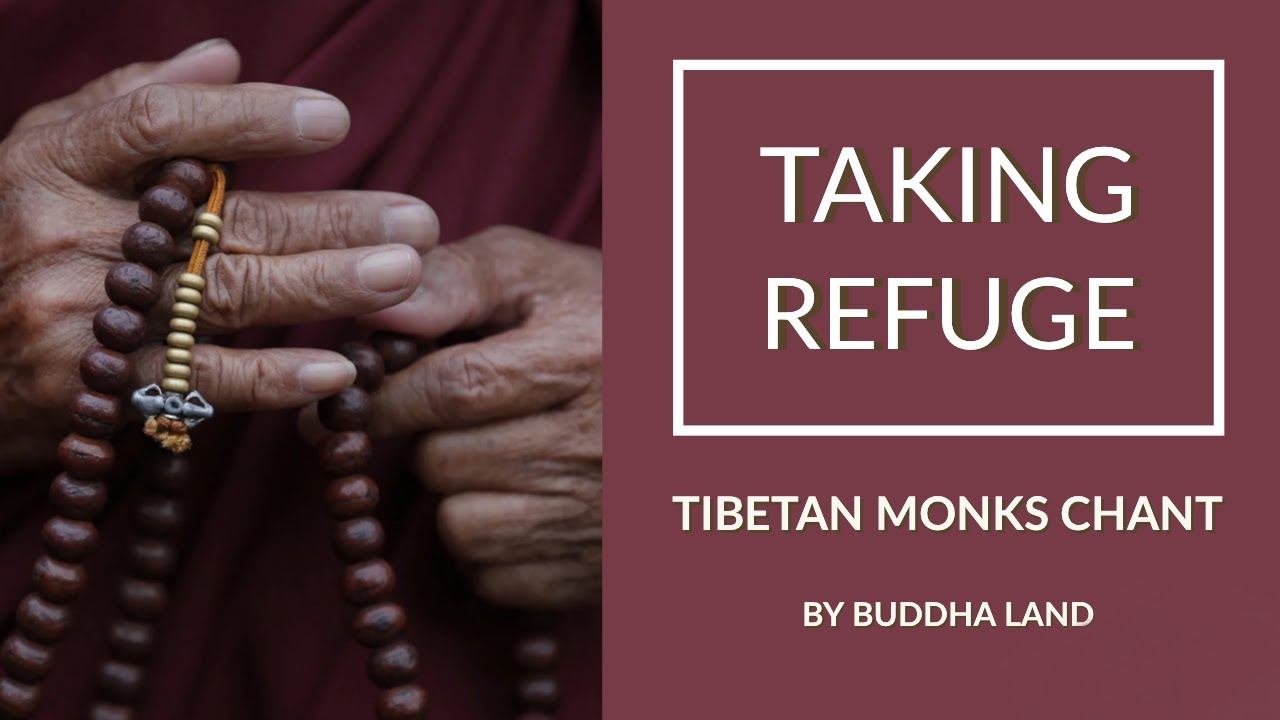 Tibetan Buddhist Monks Chanting  / Taking Refuge and Generating Bodhicitta