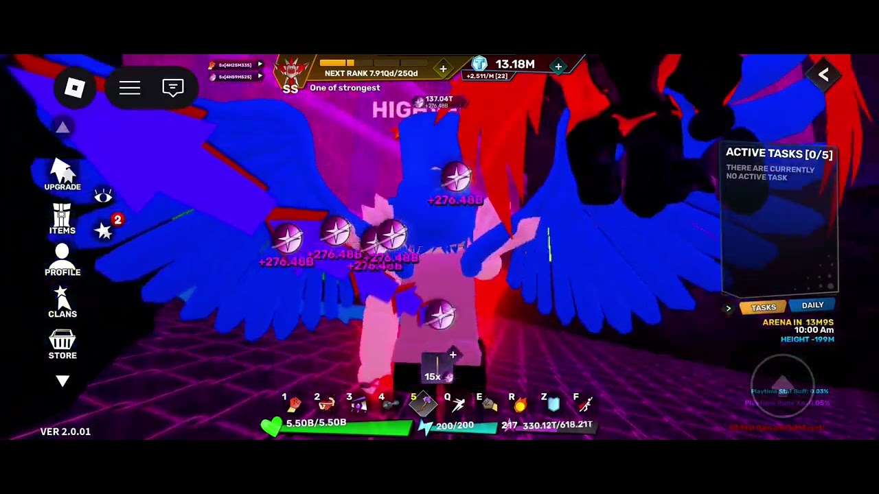 Super power training league Roblox 2nd account gameplay part 7