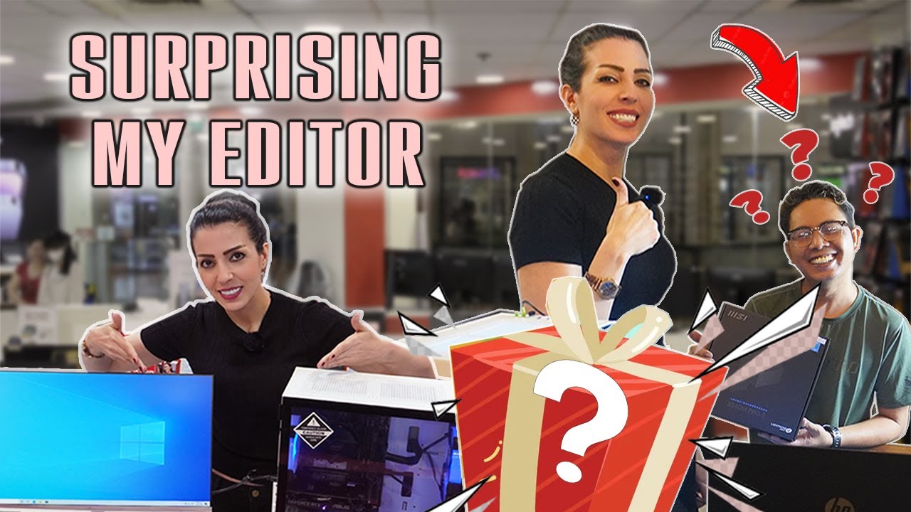 SURPRISING My New EDITOR (His Dream) 🎁
