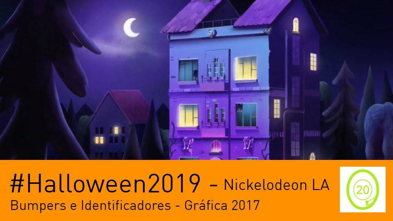 Nickelodeon Latinoamerica - Bumpers e IDs Halloween 2019