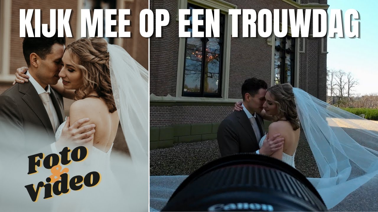KIJK MEE ACHTER DE SCHERMEN OP EEN TROUWDAG! Bruiloft in Kasteel de Schaffelaar Fotografie & Video