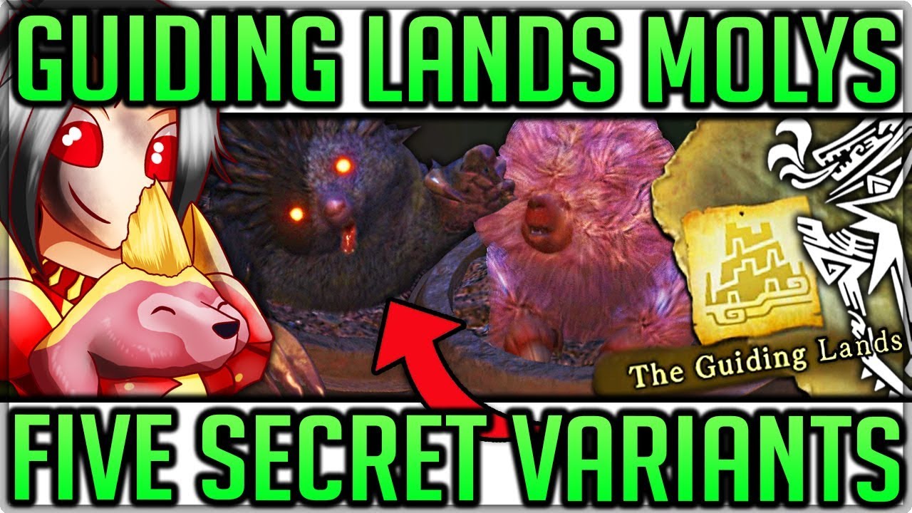 Five Secret Variants - Location and Guide - Guiding Lands Molys - Monster Hunter World Iceborne!