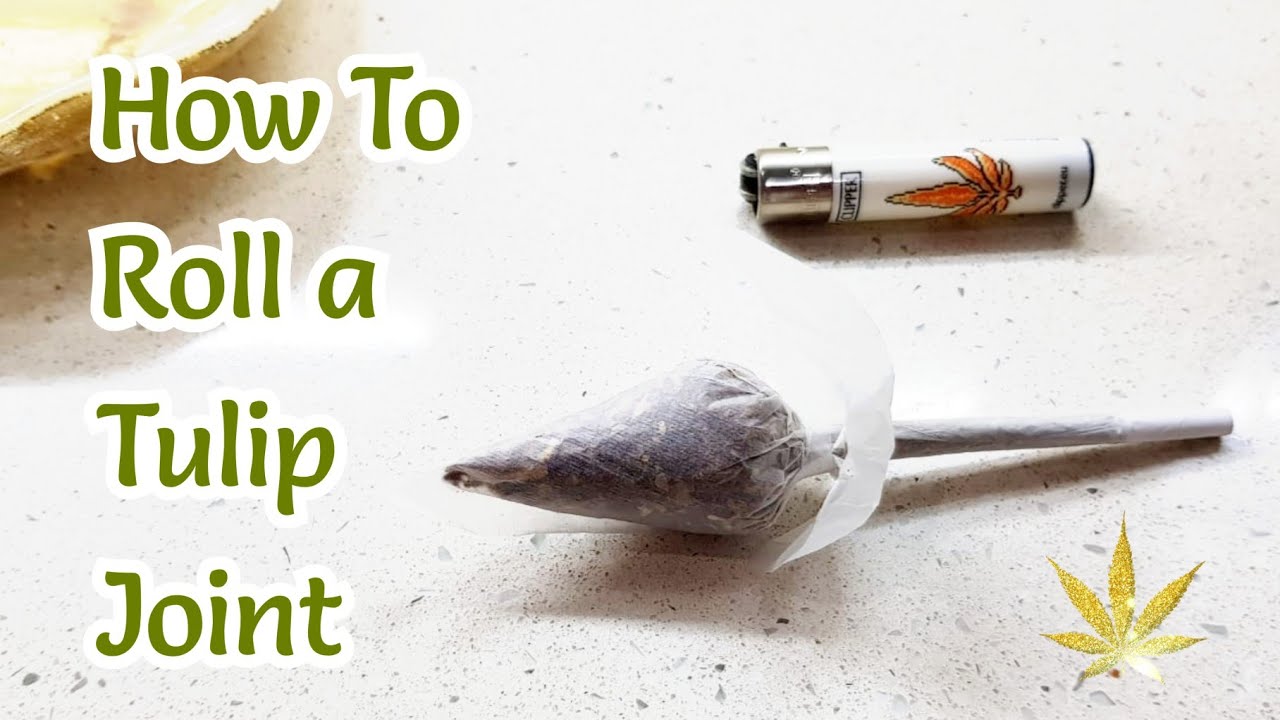 How To Roll A Tulip Joint #cannabis#snoop#حشيش