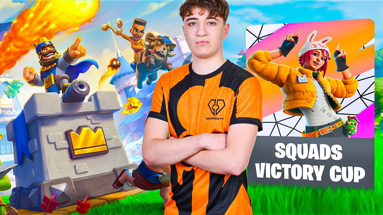 T1LNOV SQUAD QUALA CASH CUP!! | Clash Royale ➜ Fortnite