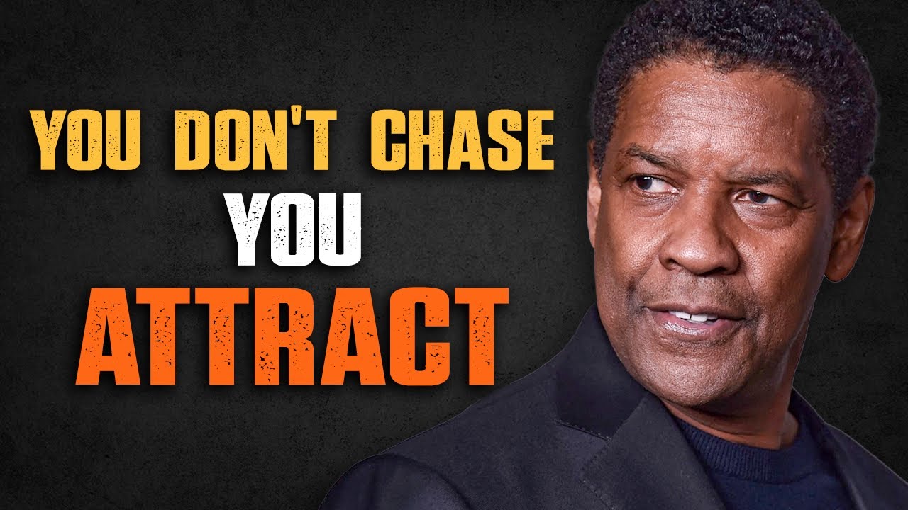 STOP CHASING, START BECOMING | Denzel Washington Motivational Speech
