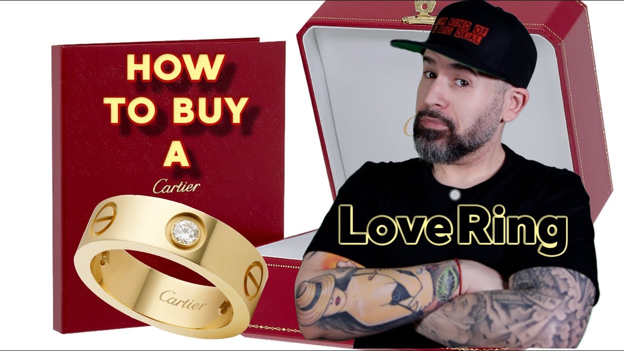 КАК КУПИТЬ КОЛЬЦО CARTIER LOVE