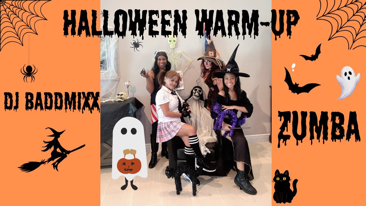 Dj Baddmixx HalloweenWarm-up|Zumba|DancevibeswithC&C