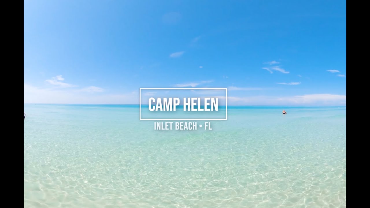 Beach Walk at Camp Helen in Inlet Beach | 360 VR Video