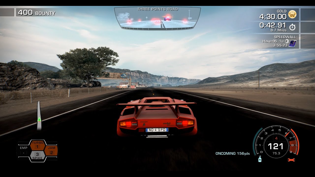 Need for Speed Hot Pursuit Remastered Cannonball event