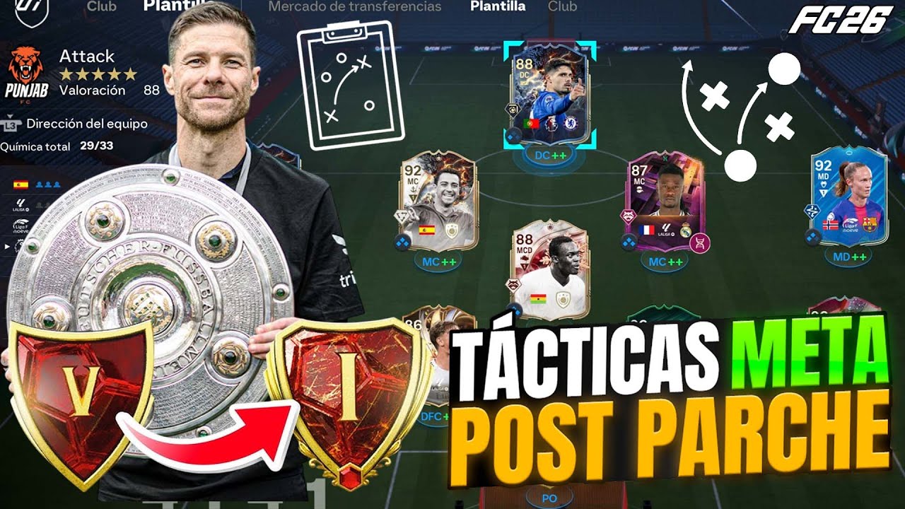 LA MEJOR TÁCTICA META POST PARCHE PARA GANAR MÁS EN EA FC 26