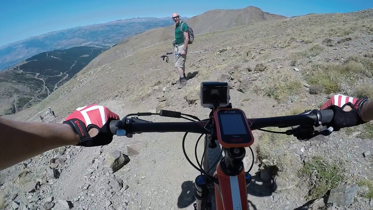 Puigmal, Bajada en bici