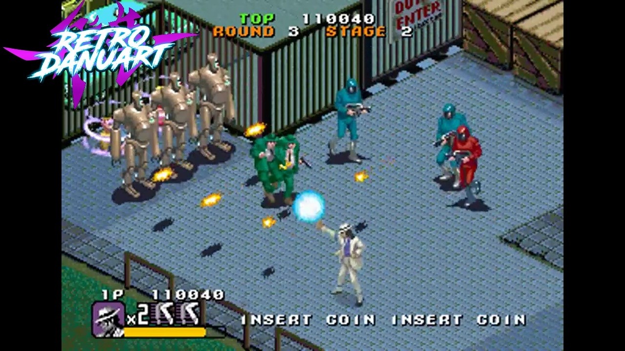 MICHAEL JACKSON'S MOONWALKER (Sega - Arcade - 1990)
