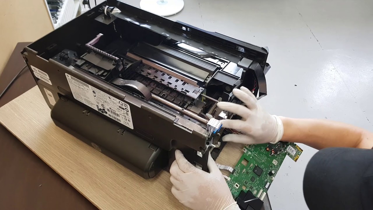 hp officejet pro 8600 분해.수리.캐리지 걸림