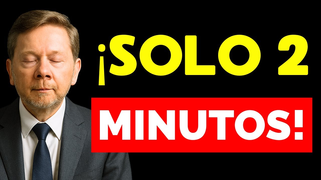 &iquest;MENTE AGITADA? Usa ESTO por 2 MINUTOS y Siente la PAZ INMEDIATA 🕊️🧘| Eckhart Tolle en Espa&ntilde;ol