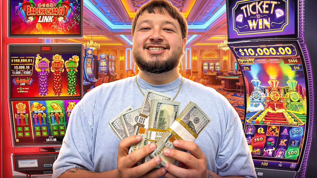 Мы всадили $4,000 в игровые автоматы с ВЫСОКИМИ СТАВКАМИ!!!