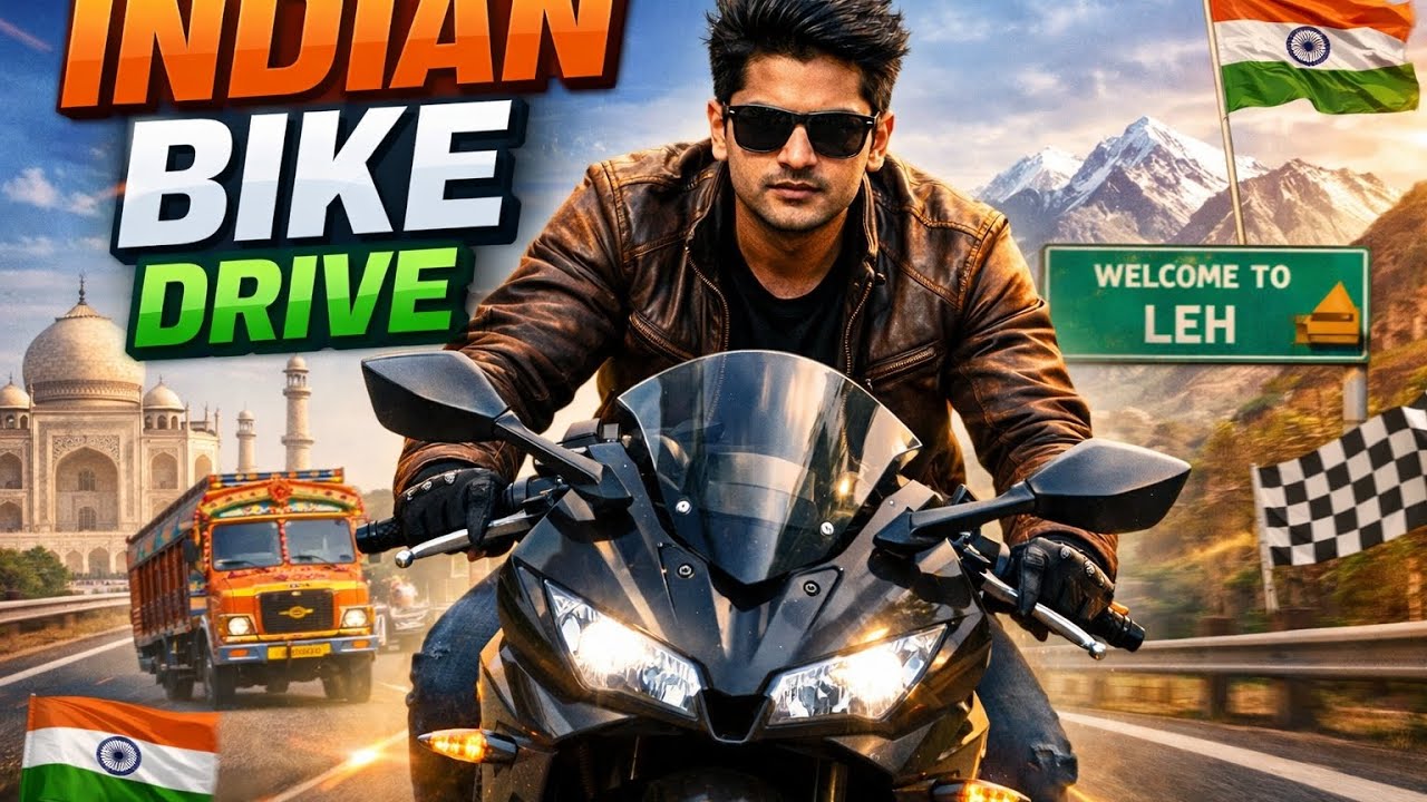 Robbing military helicopter🚁in Indian bike driving 3D